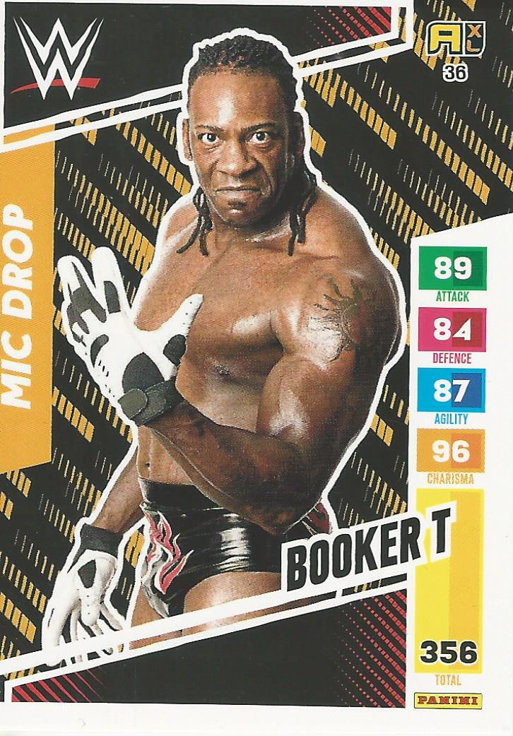 WWE Panini XL Adrenalyn 2024 Trading Cards Booker T No.36