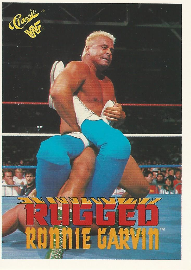 WWF Classic Trading Cards 1990 Ronnie Garvin No.36