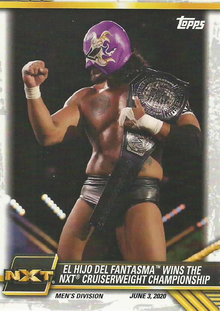 WWE Topps NXT 2021 Trading Cards El Hijo Del Fantasma No.34