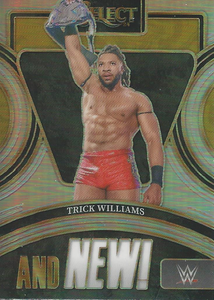 WWE Panini Select 2024 Trading Cards And New Trick Williams No.17