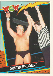 WCW Topps 1992 Trading Cards Dustin Rhodes No.37