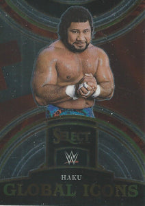 WWE Panini Select 2023 Trading Cards Global Icons Haku No.11