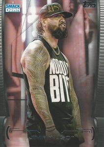 WWE Topps Undisputed 2021 Trading Cards Jimmy Uso No.38