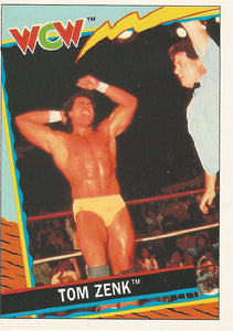 WCW Topps 1992 Trading Cards Tom Zenk No.38