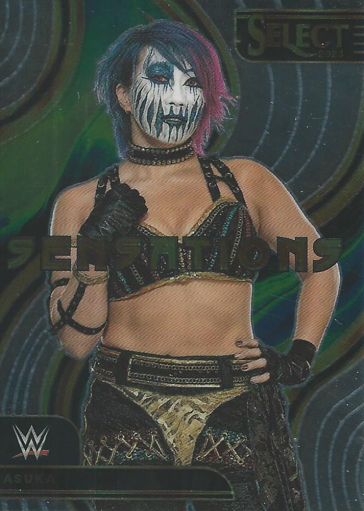 WWE Panini Select 2023 Trading Cards Sensations Asuka No.19