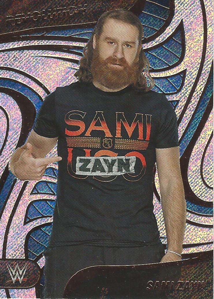 WWE Panini Revolution 2023 Trading Cards Sami Zayn No.22
