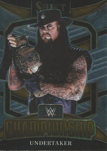 WWE Panini Select 2022 Trading Cards Championship Undertaker No.2