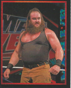 WWE Topps 2017 Stickers Braun Strowman No.39