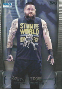 WWE Topps Undisputed 2021 Trading Cards Kevin Owens No.39