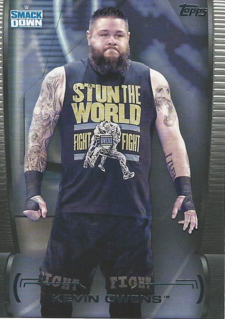 WWE Topps Undisputed 2021 Trading Cards Kevin Owens No.39