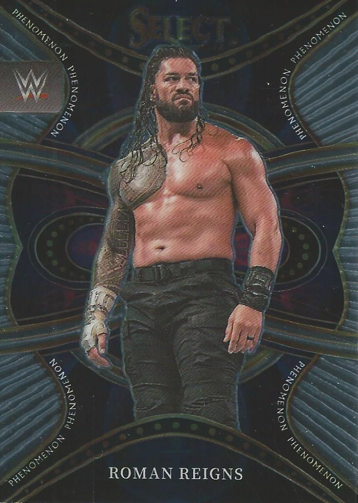 WWE Panini Select 2022 Trading Cards Phenomenon Roman Reigns No.15