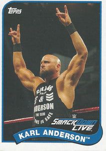 WWE Topps Heritage 2018 Trading Cards Karl Anderson No.39