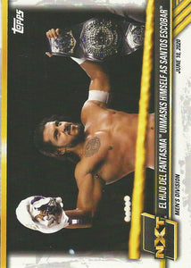 WWE Topps NXT 2021 Trading Cards El Hijo Del Fantasma No.38