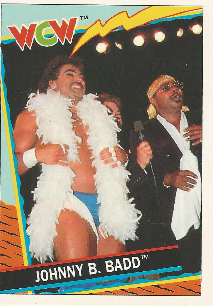 WCW Topps 1992 Trading Cards Johnny B. Badd No.39