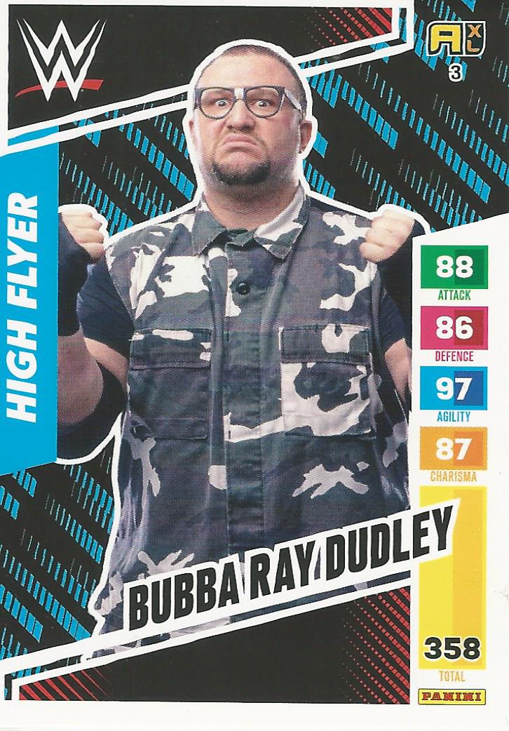 WWE Panini XL Adrenalyn 2024 Trading Cards Bubba Ray Dudley No.3