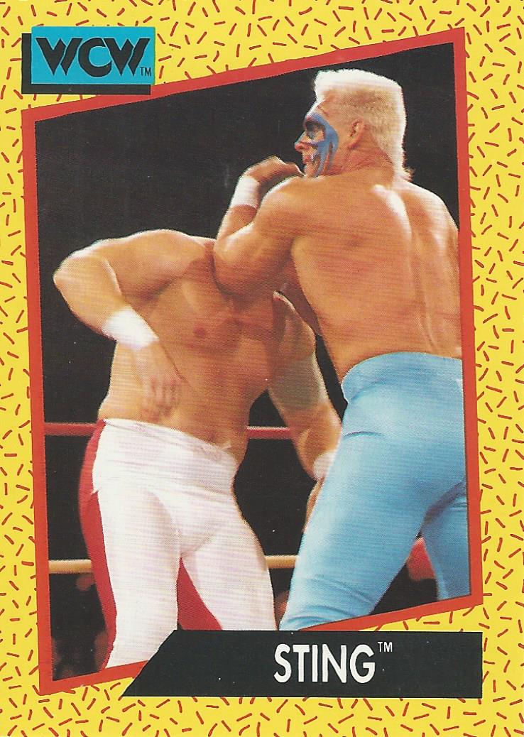 WCW Impel 1991 Trading Cards Sting No.3