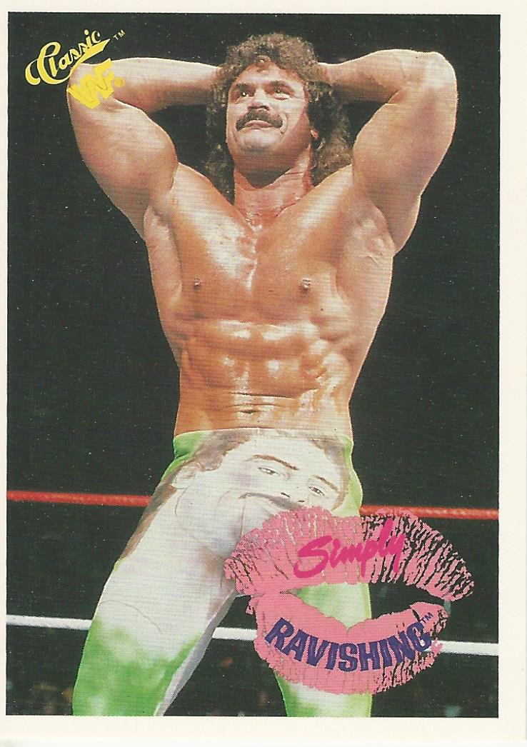 WWF Classic Trading Cards 1990 Rick Rude No.3