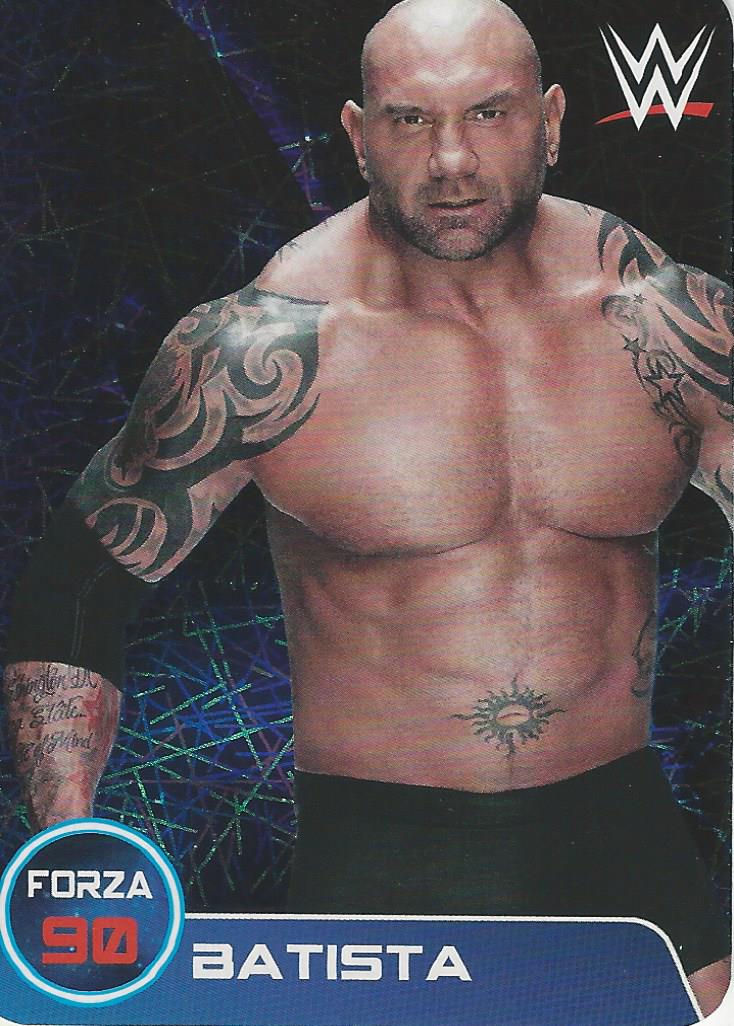 WWE Edibas Lamincards 2014 Batista No.3