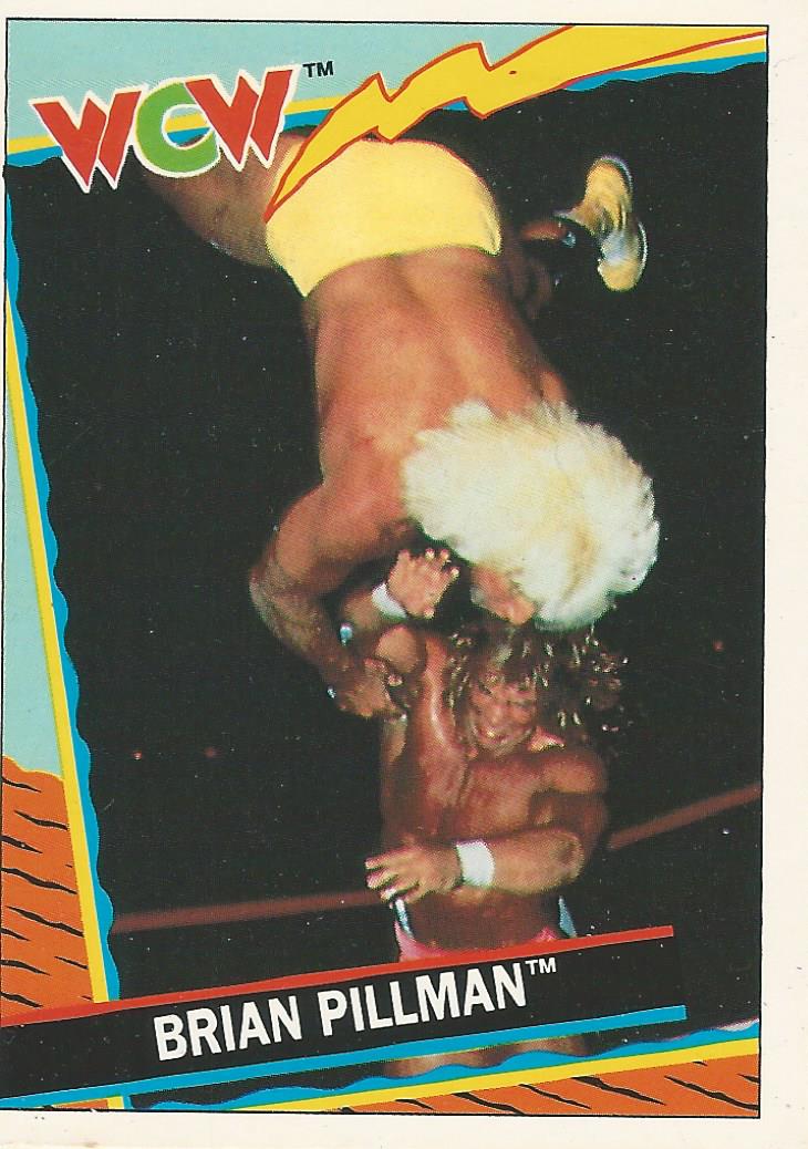 WCW Topps 1992 Trading Cards Lex Luger (Brian Pillman) No.3