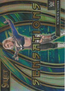 WWE Panini Select 2024 Trading Cards Sensations Nikkita Lyons No.3