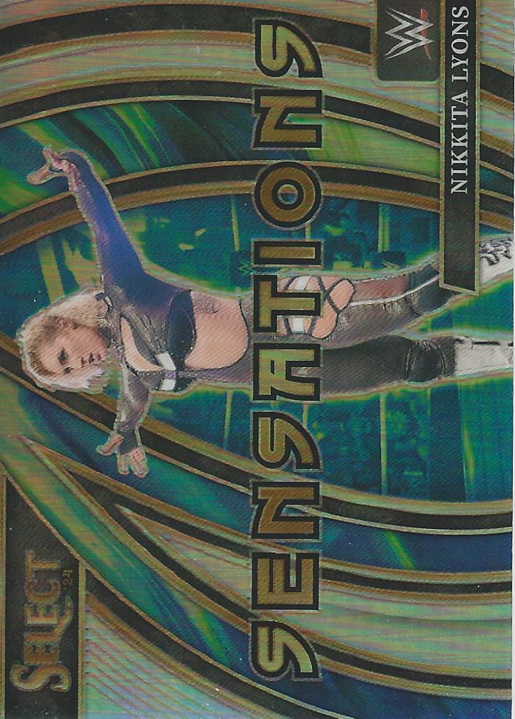 WWE Panini Select 2024 Trading Cards Sensations Nikkita Lyons No.3