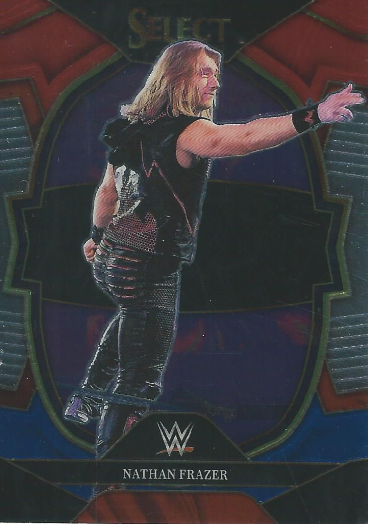 WWE Panini Select 2023 Trading Cards Red/Silver/Blue Nathan Frazer No.65