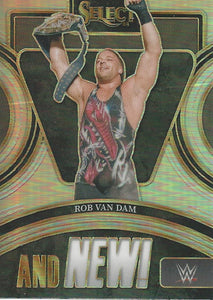 WWE Panini Select 2024 Trading Cards And New Rob Van Dam No.20