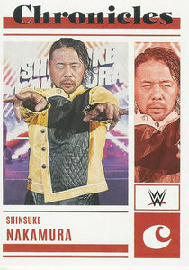 WWE Panini Chronicles 2023 Trading Cards Shinsuke Nakamura No.40