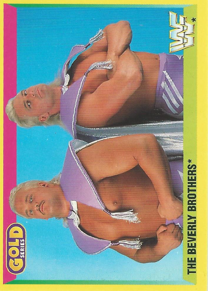 WWF Merlin Gold Series 1 1992 Trading Cards Beverly Brothers No.40