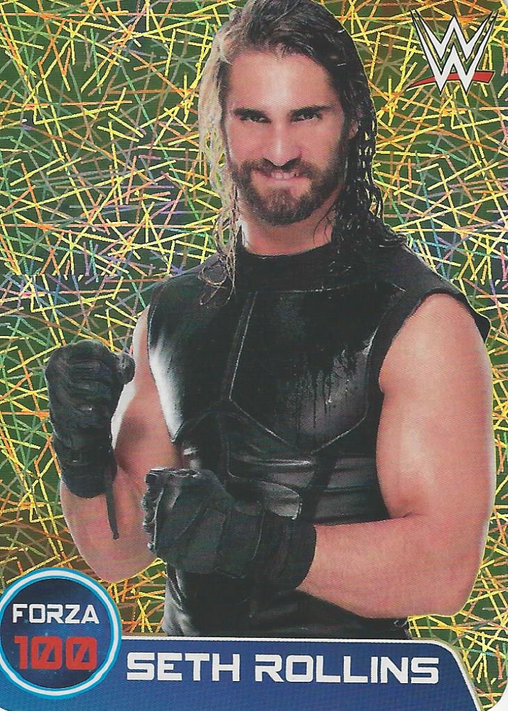 WWE Edibas Lamincards 2014 Seth Rollins No.40