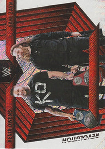 WWE Panini Revolution 2023 Trading Cards Kevin Owens and Sami Zayn No.137