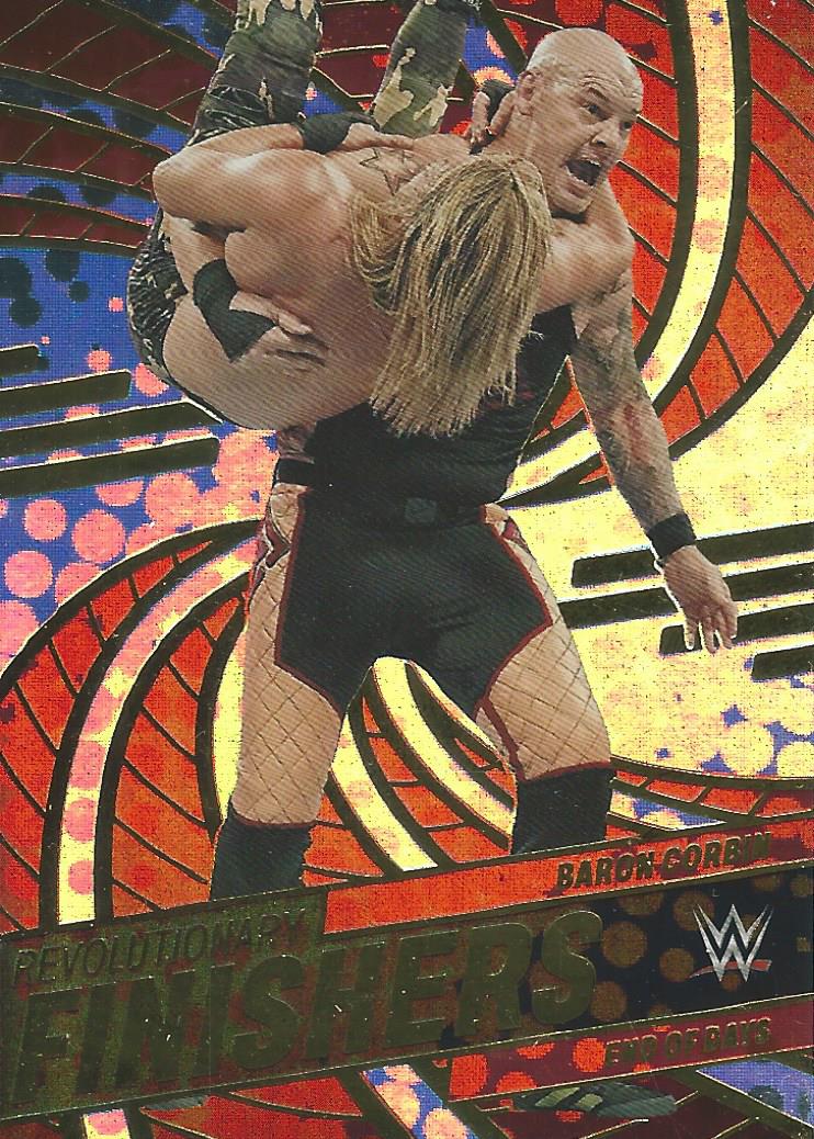WWE Panini Revolution 2023 Trading Card Baron Corbin FINISHERS No.18