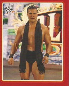 WWE Topps Icons 2013 Sticker Collection Alberto Del Rio No.41