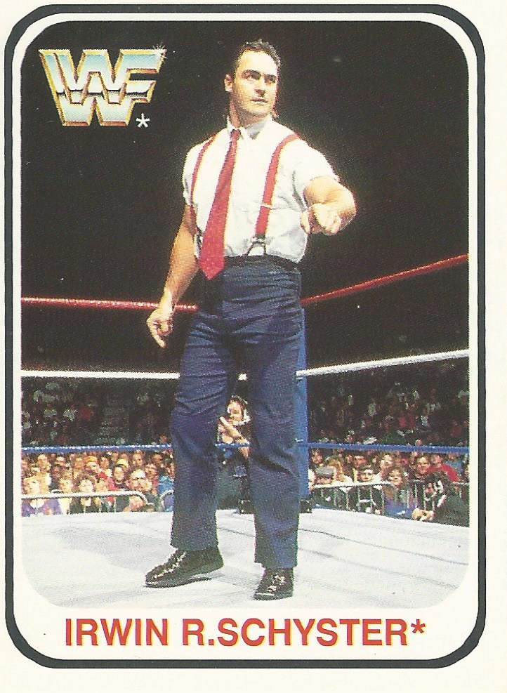 WWF Merlin 1991 Trading Cards IRS No.41