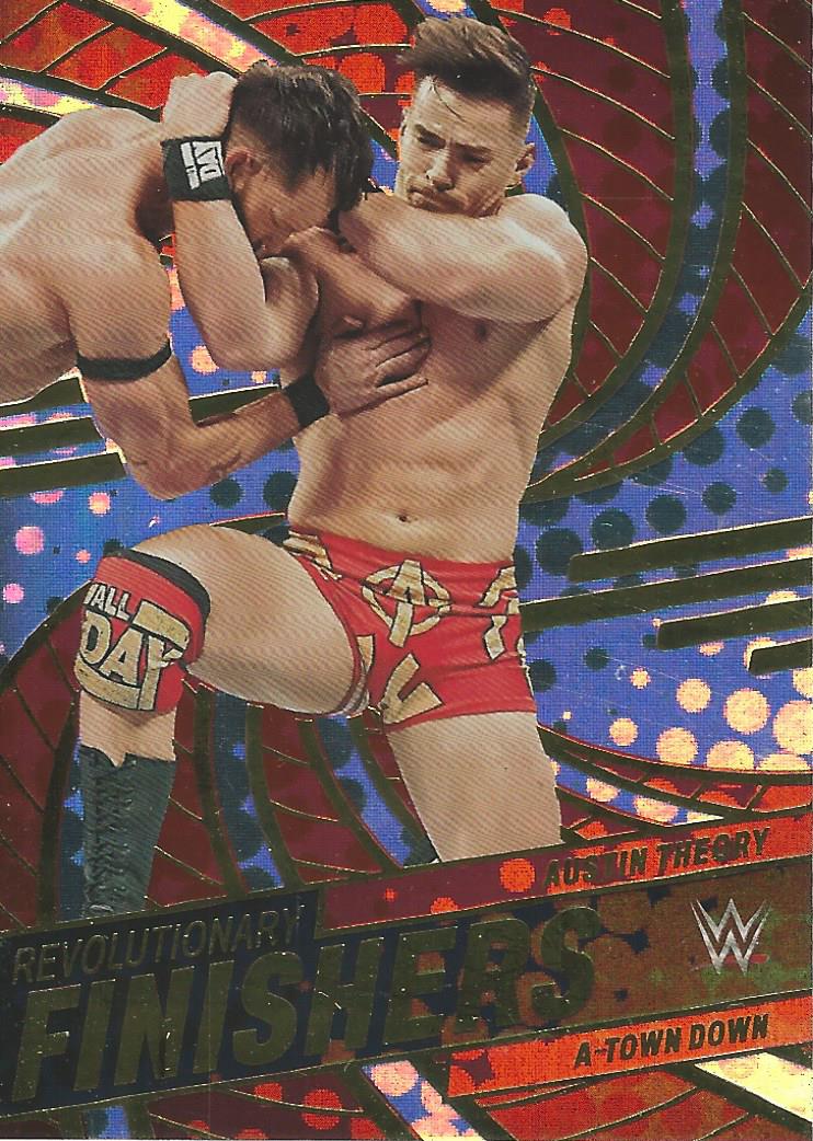 WWE Panini Revolution 2023 Trading Cards Austin Theory FINISHERS No.17