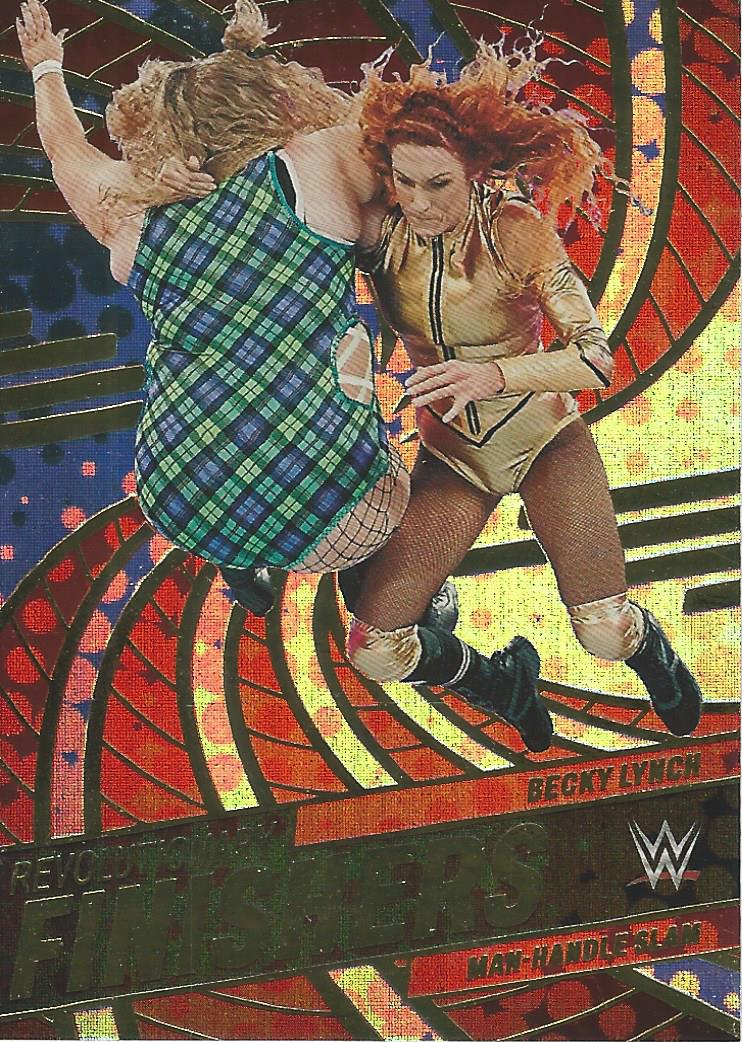 WWE Panini Revolution 2023 Trading Cards Becky Lynch FINISHERS No.11