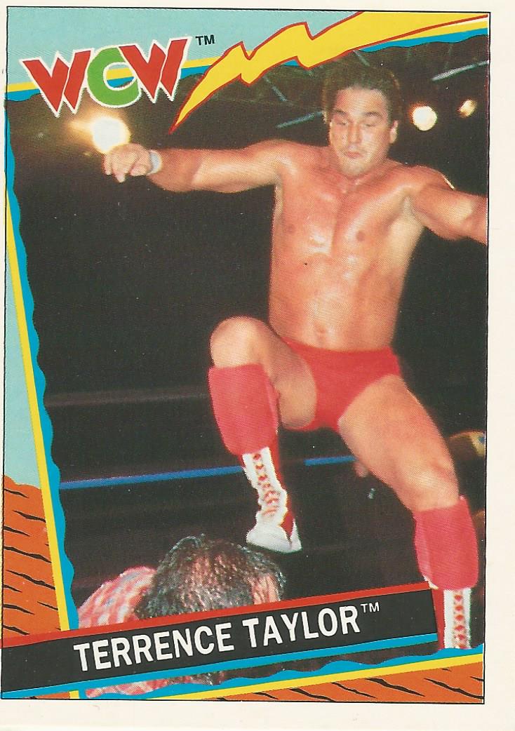 WCW Topps 1992 Trading Cards Terrence Taylor No.42