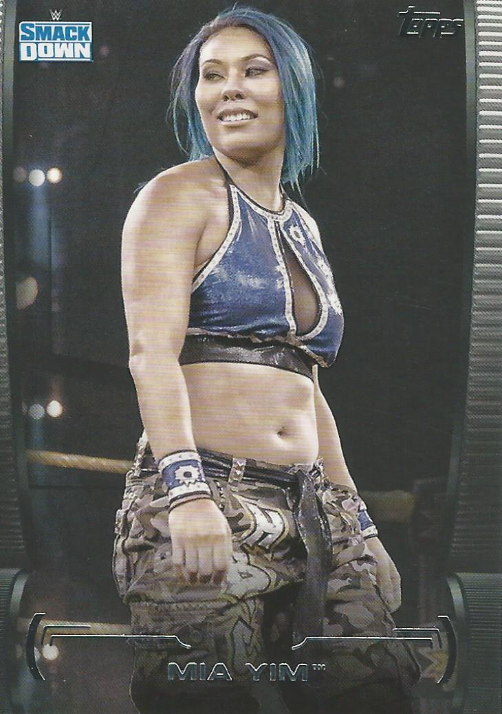 WWE Topps Undisputed 2021 Trading Cards Mia Yim No.42