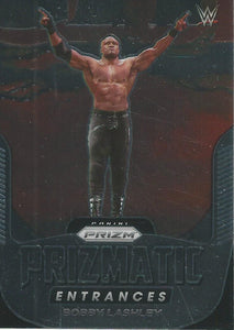 WWE Panini Prizm 2022 Trading Cards Prizmatic Entrances Bobby Lashley No.19