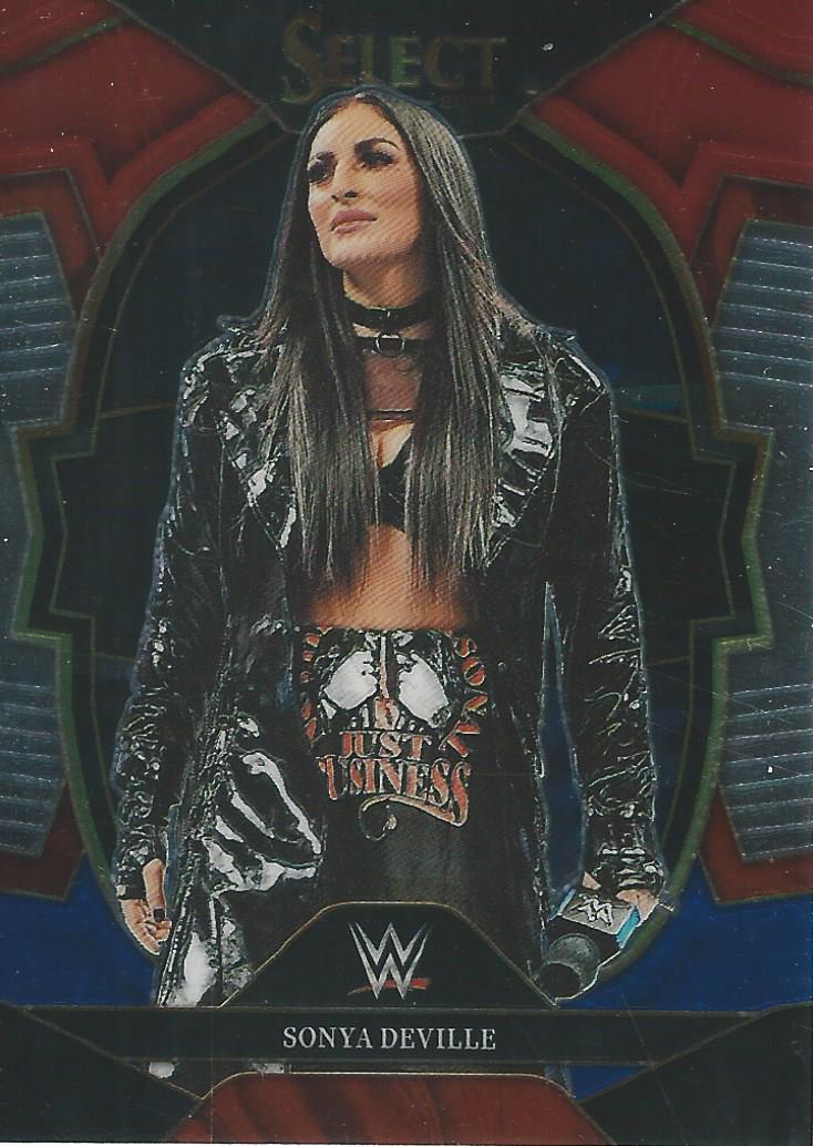 WWE Panini Select 2023 Trading Cards Red/Silver/Blue Sonya Deville No.74
