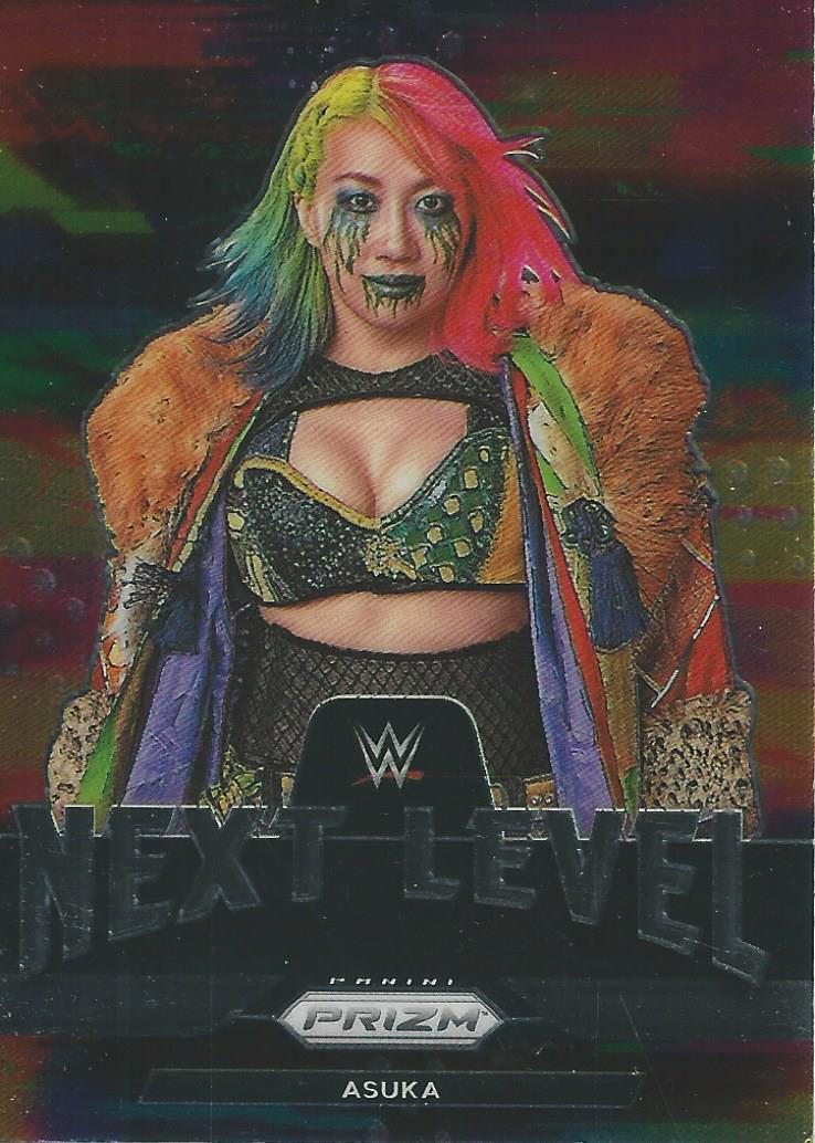 WWE Panini Prizm 2022 Trading Cards Next Level Asuka No.12