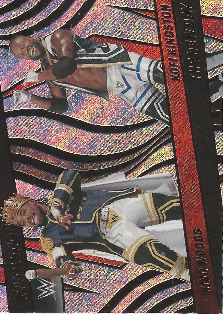 WWE Panini Revolution 2022 Trading Cards Kofi Kingston and Xavier Woods No.138