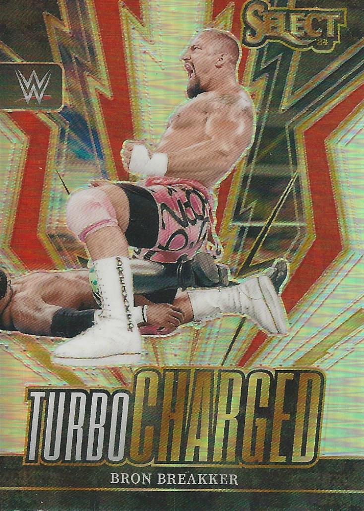 WWE Panini Select 2024 Trading Cards Turbo Charged Bron Breakker No.3