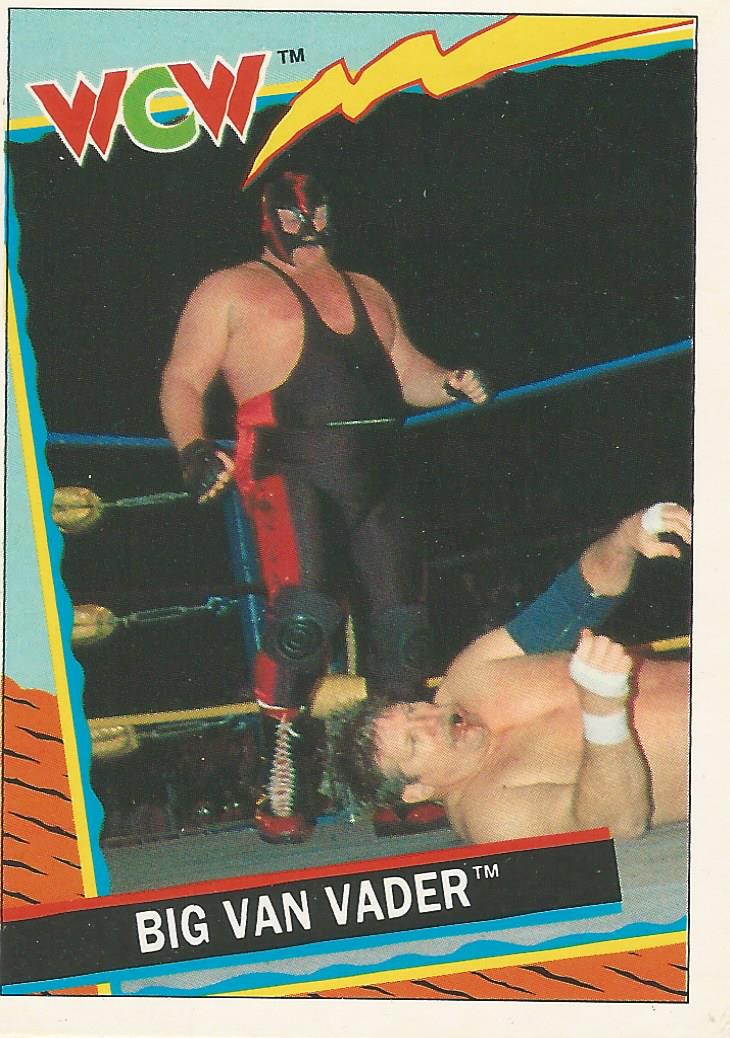 WCW Topps 1992 Trading Cards Vader No.43