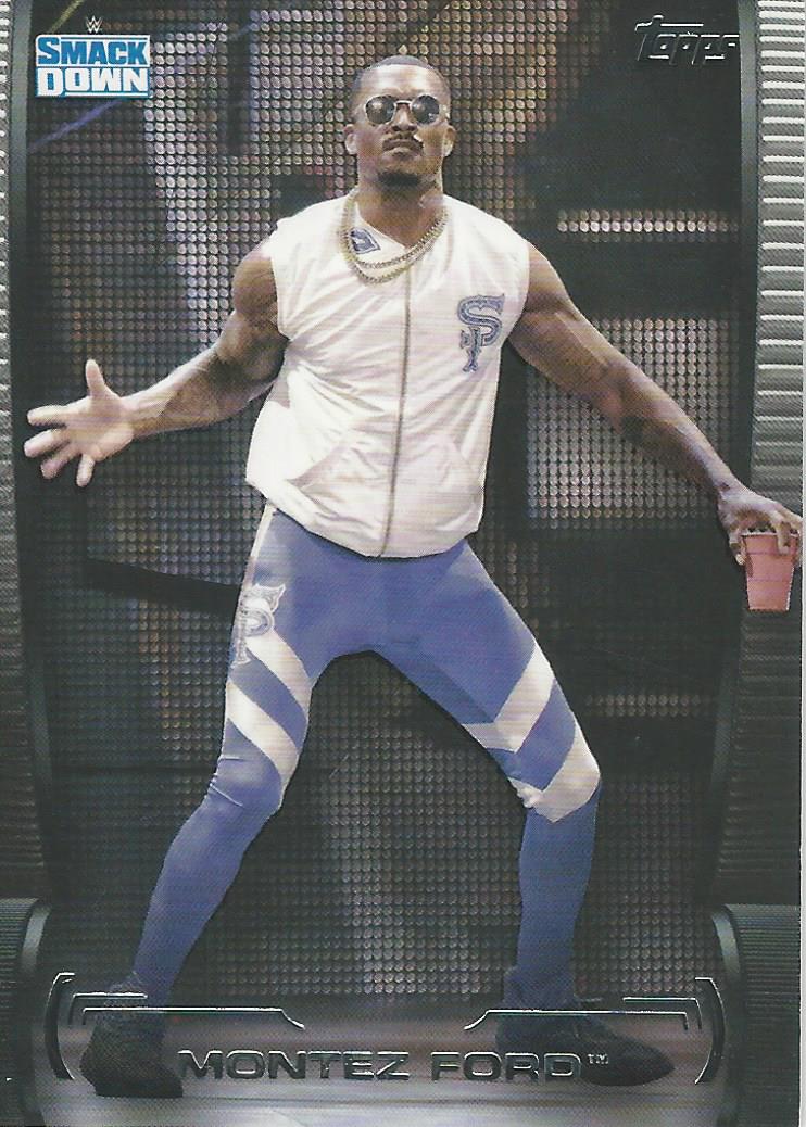 WWE Topps Undisputed 2021 Trading Cards Montez Ford No.43