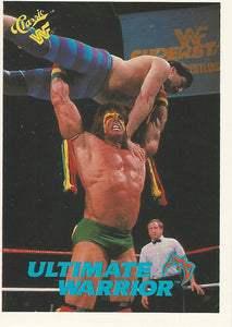 WWF Classic Trading Cards 1990 Ultimate Warrior No.43