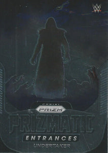 WWE Panini Prizm 2022 Trading Cards Prizmatic Entrances Undertaker No.24