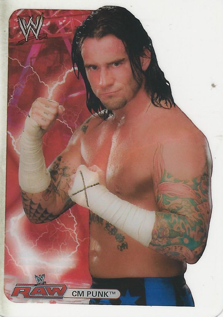 WWE Edibas Lamincards 2008 CM Punk No.43