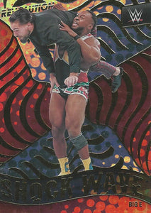 WWE Panini Revolution 2022 Trading Cards Big E SHOCKWAVE No.11