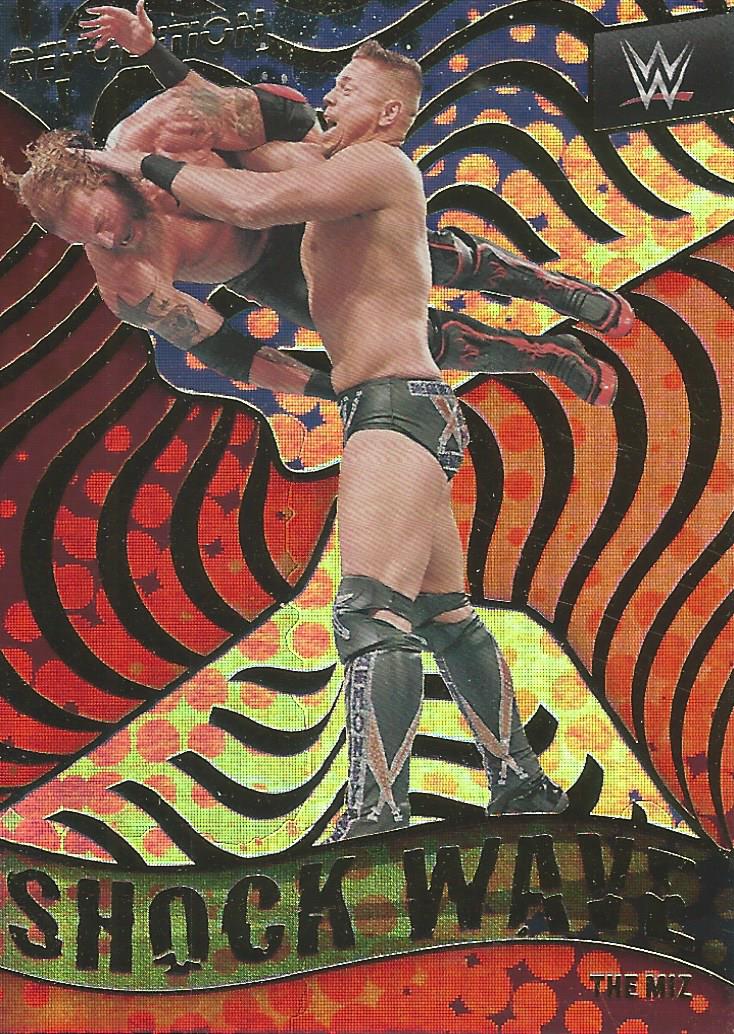 WWE Panini Revolution 2022 Trading Cards The Miz SHOCKWAVE No.12